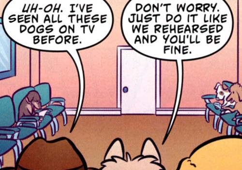 Boo Comic Sample Panel