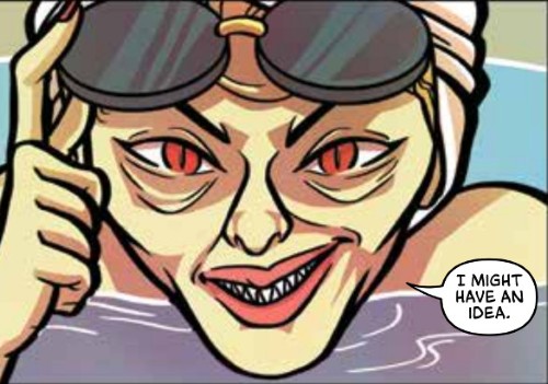 Mer Graphic Novel Sample Panel