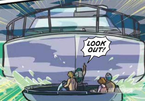 Mer Graphic Novel Sample Panel