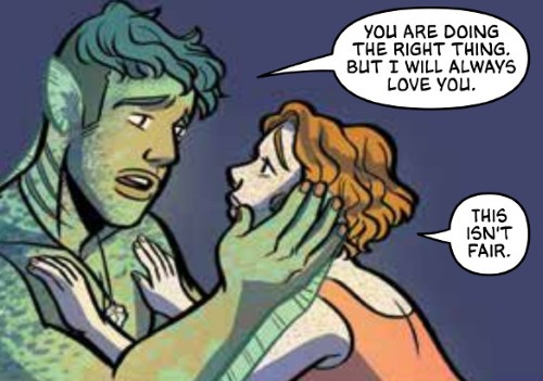 Mer Graphic Novel Sample Panel