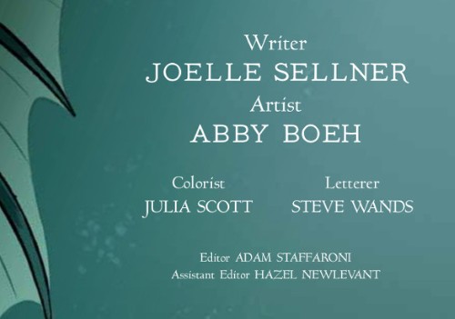 Mer Graphic Novel Credits