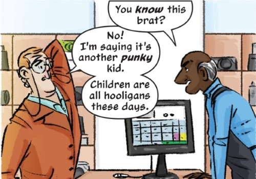 Punky Brewster Sample Panel