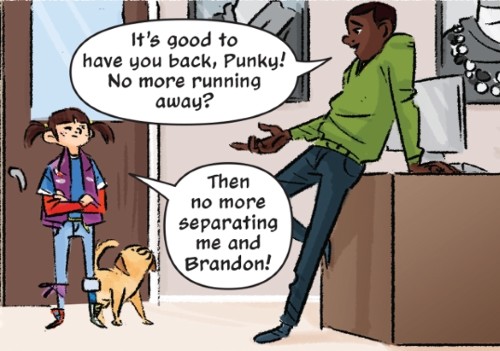 Punky Brewster Sample Panel