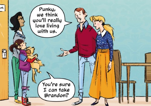 Punky Brewster Sample Panel