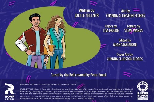 Saved by the Bell Credits