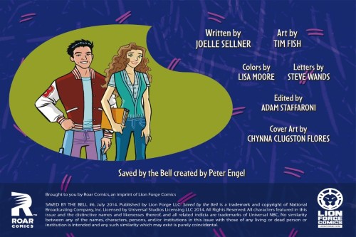 Saved by the Bell Credits