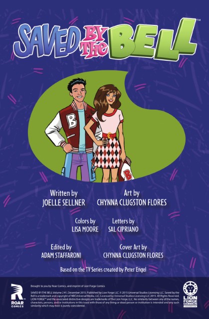 Saved by the Bell Credits