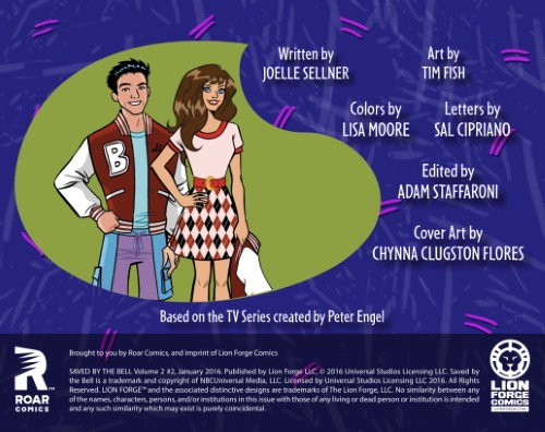 Saved by the Bell Credits