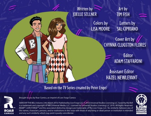 Saved by the Bell Credits