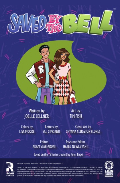 Saved by the Bell Credits