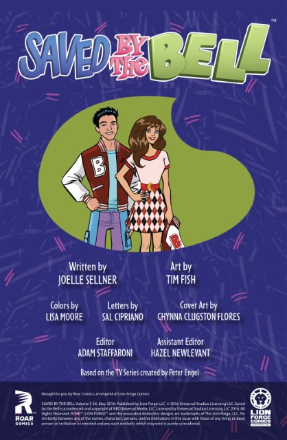 Saved by the Bell Credits