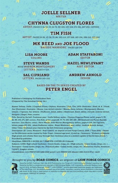 Saved by the Bell Credits